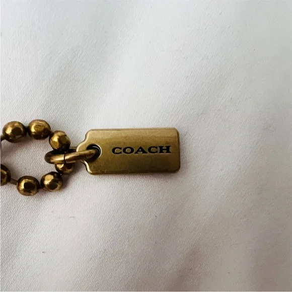 Coach Rexy And Carriage Hangtag Leather, Deep Red/ Oxblood - Picture 5 of 8